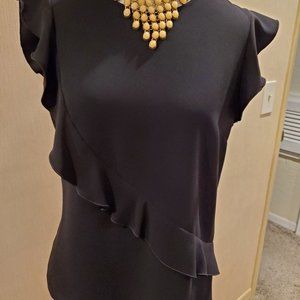 Ann Taylor Ruffle Blouse